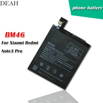 

High capacity 4000mah phone battery BM46 Rechargeable Batteries For Xiaomi Redmi Note 3 Note3 Pro Replacement Battery BM46
