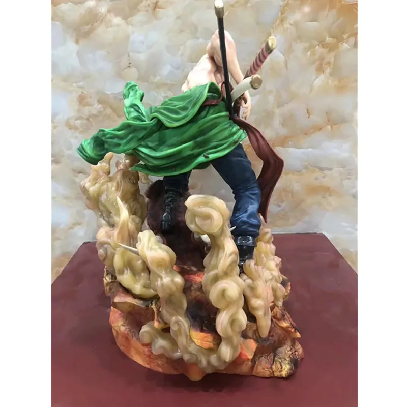 42 см Большой размер одна деталь аниме LAND OF WANO Zoro Roronoa фигурка коллекция Модель Зоро фигурки подарки игрушки A111