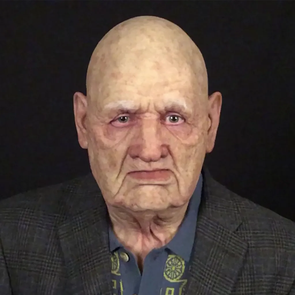 Cosplay Supersoft Old Man Adult Real Mask Halloween Funny Full Head Masks Another Me-The Elder Shocker Toys For Costume Party | Игрушки и