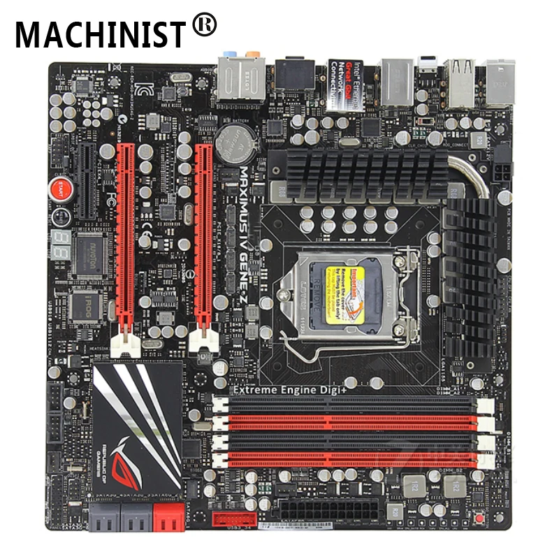 

Original For ASUS Maximus IV Gene-Z Desktop motherboard MB Z68 LGA 1155 uATX DDR3 32GB SATA3.0 USB3.0 100% fully Tested