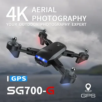 

SG700-G 5Ghz 4CH Wide-angle WiFi 4K HD Dual Camera GPS RC Quadcopter Drone Hover One-button GPS Returns Dropshipping
