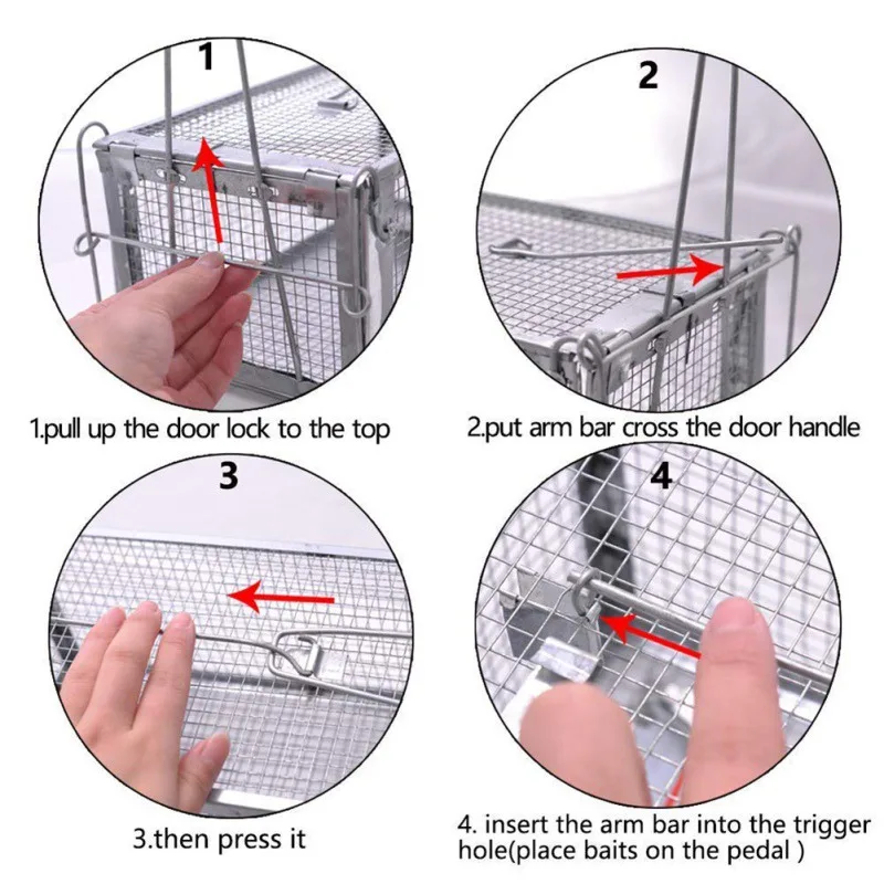 Ловушка для мышей с высокочувствительной педалью, репеллент от вредителей, товары для сада на открытом воздухе