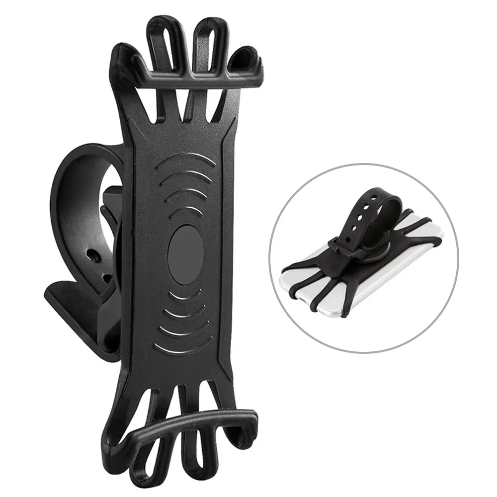 

2019 Bicycle Phone Holder For iPhone Samsung Universal Mobile Cell Phone Holder Bike Handlebar Clip Stand GPS Mount Bracket