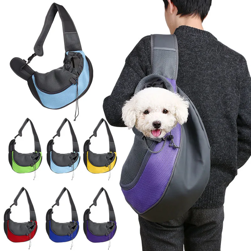 Уличные Стропы переноска для собак, сумка для собак, передняя сумка для собак, НОВАЯ переносная Дорожная сумка на одно плечо, сетчатые рюкзаки на голову