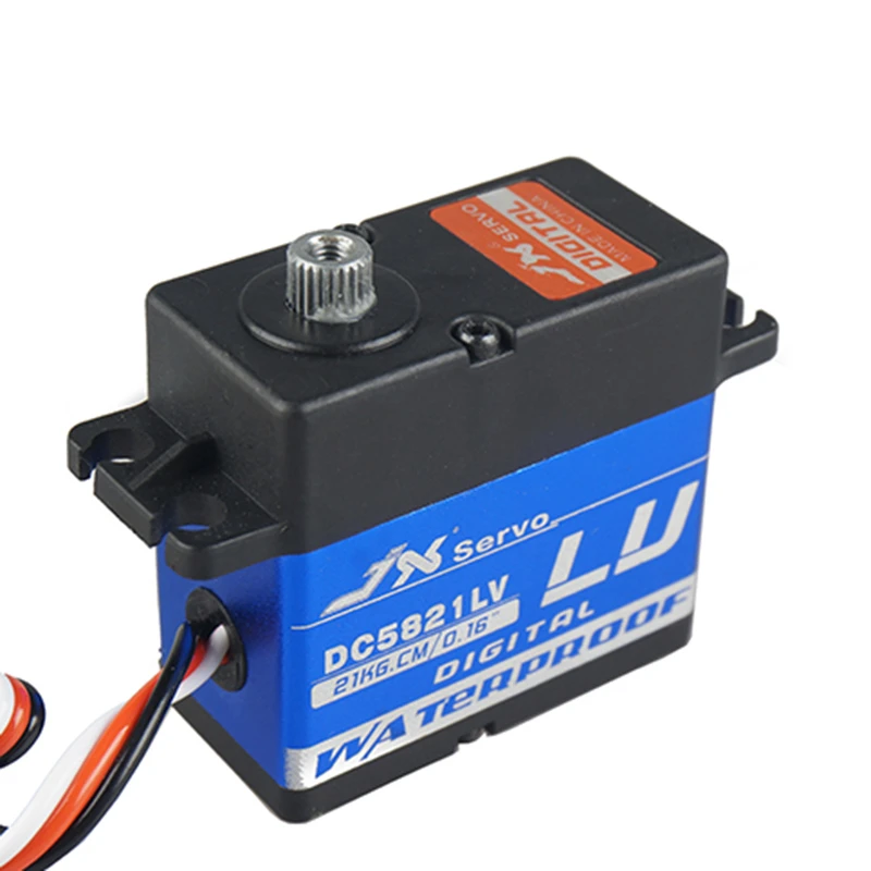 4 шт. водонепроницаемая металлическая Шестерня JX DC5821LV 20 кг большой крутящий