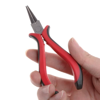 

Jewelry Pliers Repair Wire Bead Cutting Stainless Alloy Round Needle Craft Tools