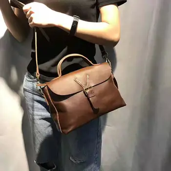 

Vintage Crossbody Bags For Women 2020 Luxury Handbags Women Sof Leather Shoulder Bag Designer Women Bolsas Femininas Sac
