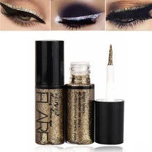 Новинка, профессиональные блестящие подводки для глаз, косметика для женщин, пигмент, серебро, розовое золото, цвет, жидкий блеск, подводка для глаз, дешевый макияж