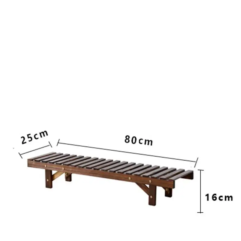 Madera Suporte Flores Garden Shelves For Terraza Plantenrekken Indoor Pot Stojak Na Kwiaty Balcony Rack Flower Shelf Plant Stand - Цвет: MODEL D