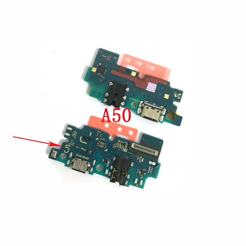 10 шт. usb разъем для зарядки док-станции гибкий для samsung Galaxy A10 A20 A30 A40 A50 A60 A70 A80 A90 - Цвет: A50 original