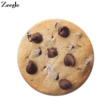 Zeegle пончики, круглый ковер с принтом, домашний декор, ковер для гостиной, коврик для ног, противоскользящий, для детской комнаты, игровой ковер, для спальни, круглый ковер