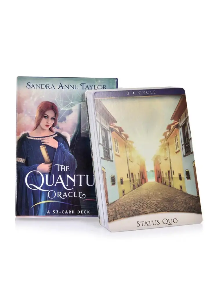 

53 The Quantum Oracle Tarot Cards English Guidance Board Game Table Games Playing Cards Divination Fate Card For Party Game