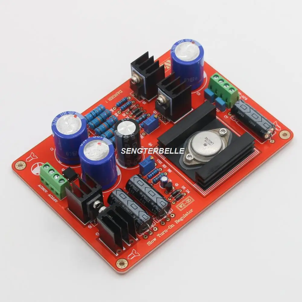 조립된 고전압 전원 공급 보드 및 튜브 프리앰프 보드용 DC150V-350V 조정, LM317K