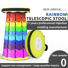 

Outdoor Furniture Retractable Stool Chairs Portable Stool Lounge Folding Chair Camping Stool Foldable Convenient Fishing Chair