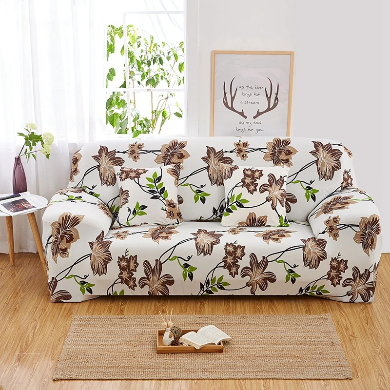 Евро пасторальный универсальный все сезоны печати Slipcover чехол для дивана плотно
