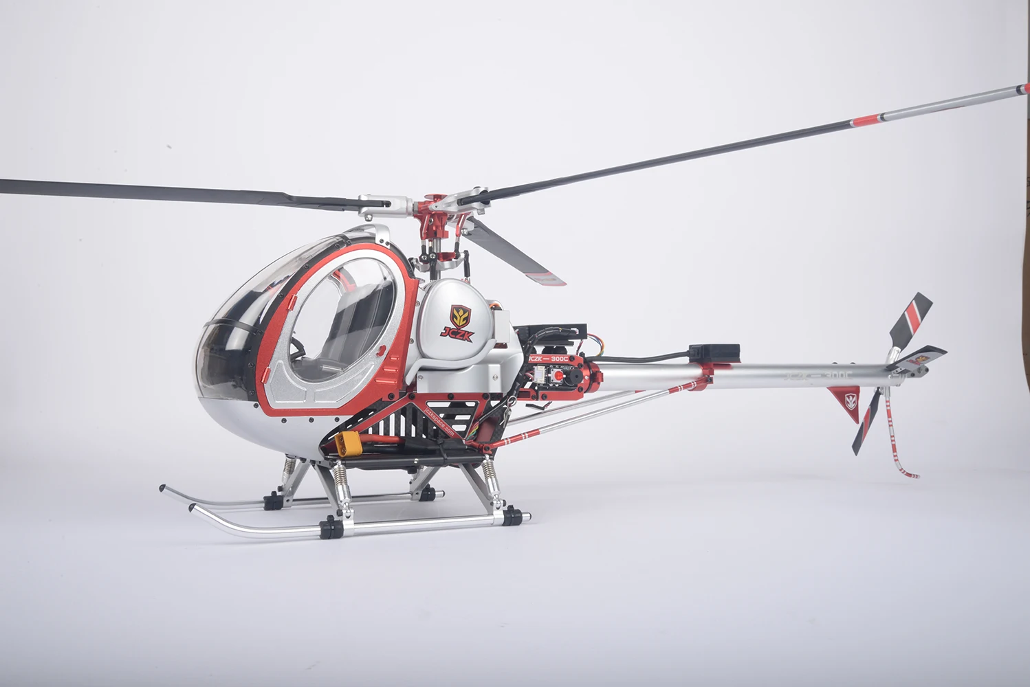 Вертолет на радиоуправлении Schwarzer 300C Hughes 9CH бесщеточный RTF полностью