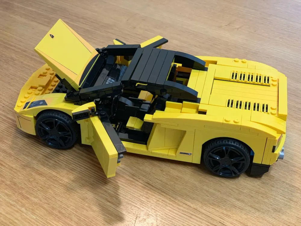 Конструкторы Creator крутой гоночный спортивный автомобиль 820 шт. модель строительные блоки игрушки для детей собрать создателей гонщиков подарки