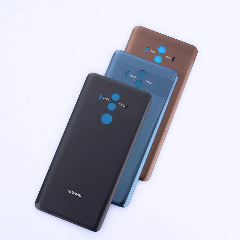 Для huawei mate 10 pro стеклянная крышка батареи Замена задней двери Задняя корпуса для 6
