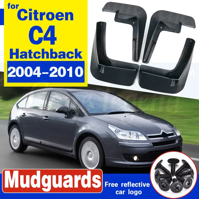 Брызговики для Citroen C4 1 2004 2010 передние и задние 2005 2006|Грязезащита| |