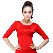 Топ-костюм с кисточками, рубашка для латинских танцев, сексуальные женские топы, Самба, танго, виды кистей, сценический, для соревнований, для выступлений, для тренировок, сальса