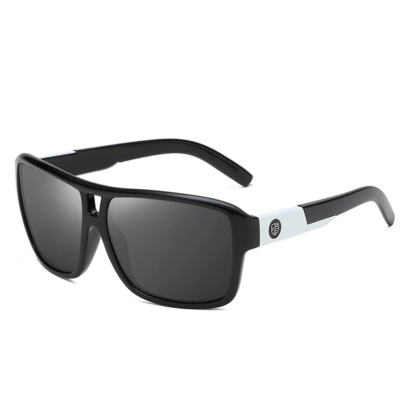 C1 black white grey HBK, дизайнерские мужские классические солнцезащитные очки, HD поляризационные, пластиковая оправа, солнцезащитные очки для мужчин, для вождения, защита от уф400 лучей, Oculos Masculino - Цвет линз: C1 black white grey