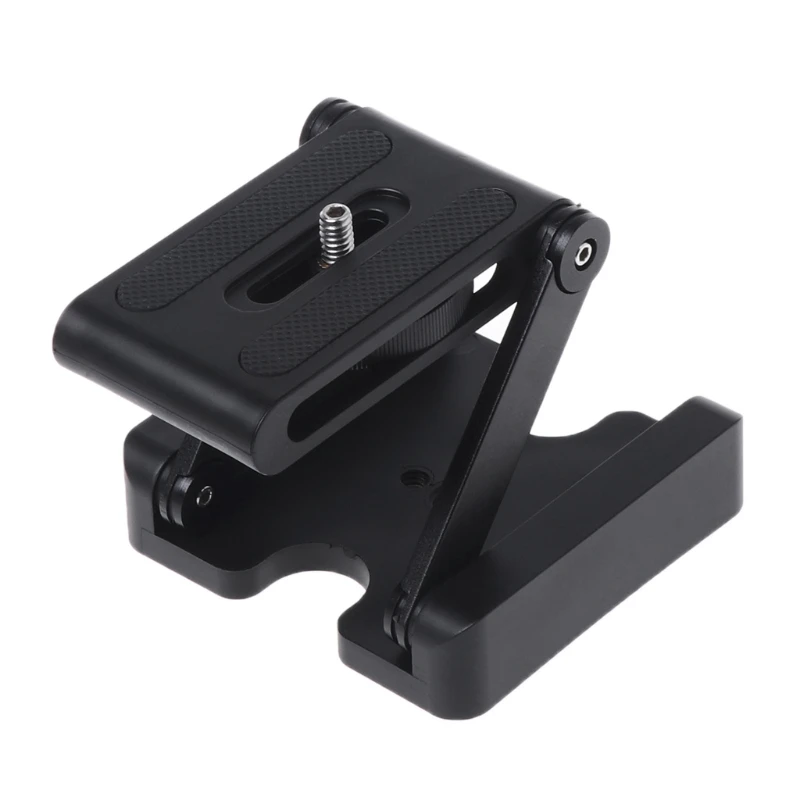 Tripod Ball Head Z Flex Tilt Aluminum Alloy Folding Quick Release Plate Stand Mount Spirit Level For Phones Camera