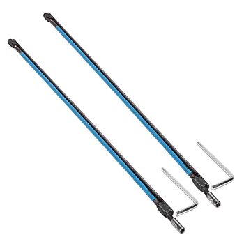 

2Pcs 46cmTwo Way Rod Type Dual Action Guitar Truss Rod Steel Blue Guitar Parts Accessories
