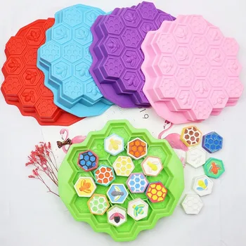 

Single insect baking pan silica gel cake mold DIY baking tool factory direct beehive cake mold Silicone Rubber