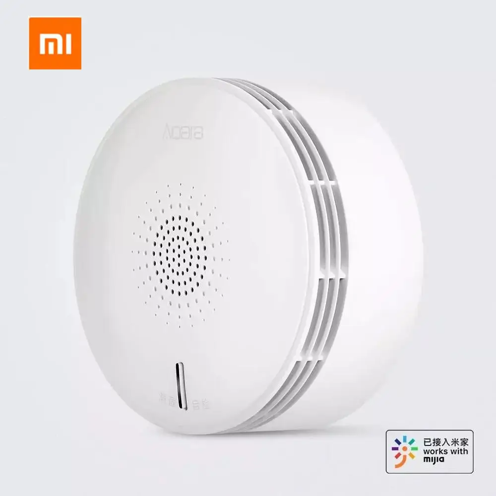 no battery Xiaomi Aqara NB-IoT датчик дыма, приложение для безопасности, удаленная сигнализация, звук и светильник, напоминание, монитор в реальном времени, система охранной сигнализации - Цвет: no battery