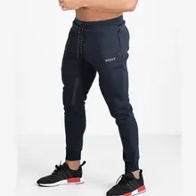 New Mens Sweatpants Gyms Fitness drawers Bodybuilding Joggers workout trousers Male Casual sporting cotton Slim fit Pencil Pants