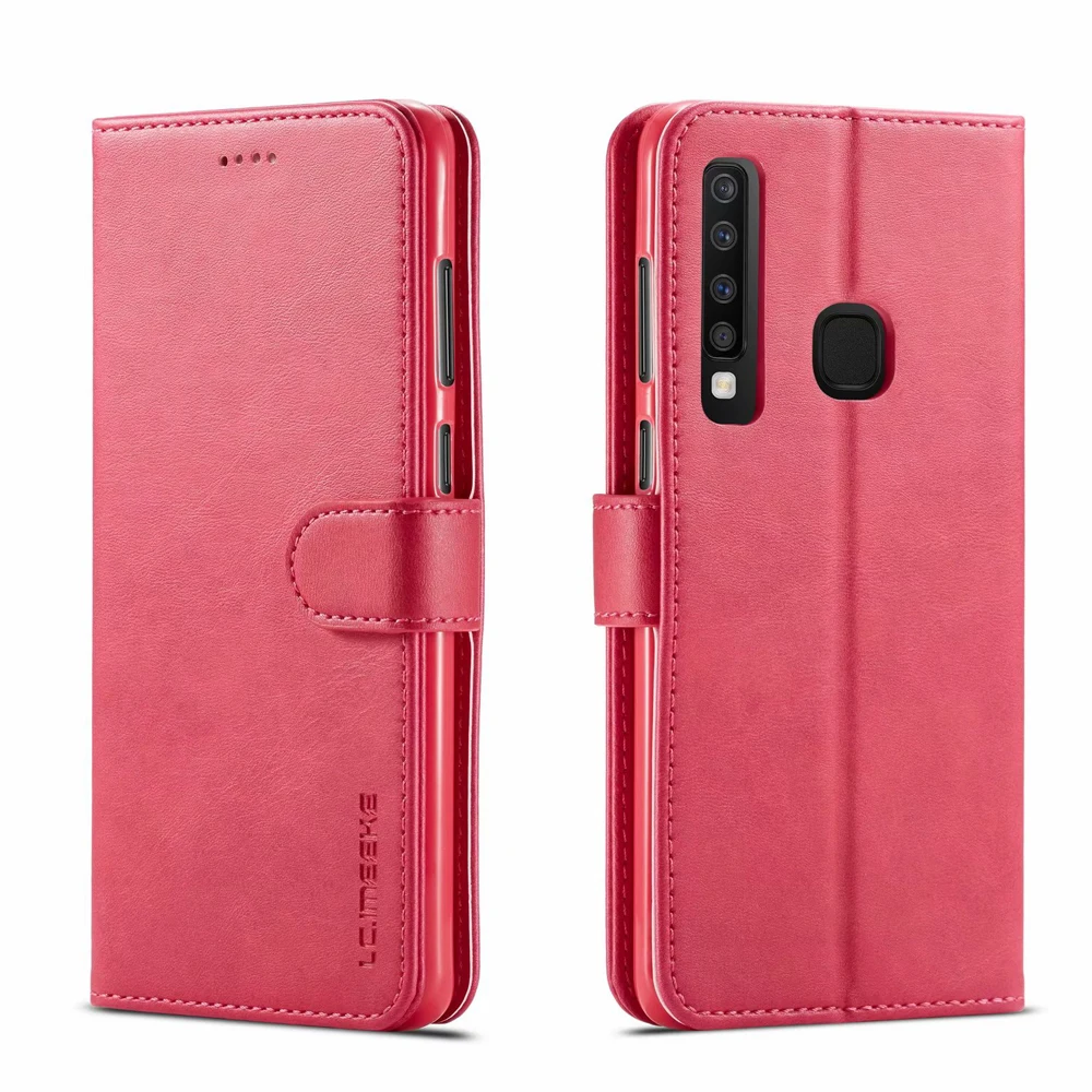 A9s A9 2018 Чехол Премиум PU кожаный чехол для samsung Galaxy кошелек держатель карты Чехлы