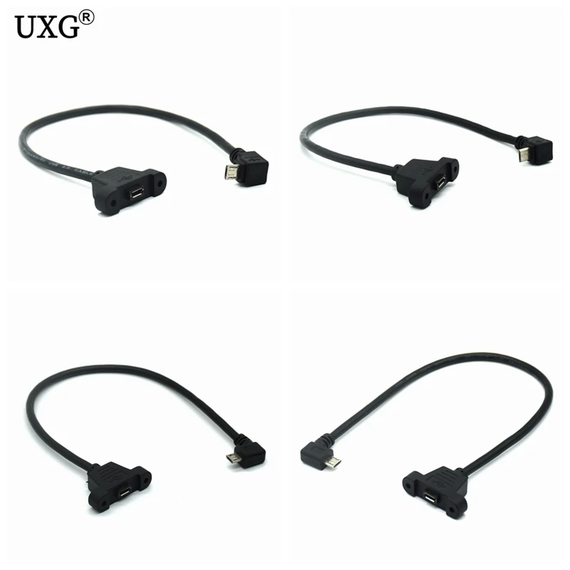 Cable Length: 50cm, Color: Black Computer Cables Micro-USB 5pin Micro USB USB 2.0 Male Connector to Micro USB 2.0 Female Extension Cable 30cm 50cm with Screws Panel Mount Hole Cable Length: 50cm, Color: Black Computer Cables Micro-USB 5pin Micro USB USB 2.0 Male Connector to Micro USB 2.0 Female Extension Cable 30cm 50cm with Screws Panel Mount Hole