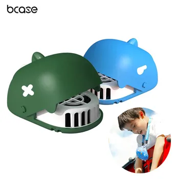 

Bcase Mini Dinosaur Fan Hanging Neck USB Charging Cooler Built-In Battery Adjustable Handy Fan For Kids Present Children Gift