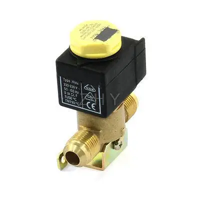 

AC 220V-230V 19mm Male Thread 2 Ports Air Conditioner Electromagnetic Valve