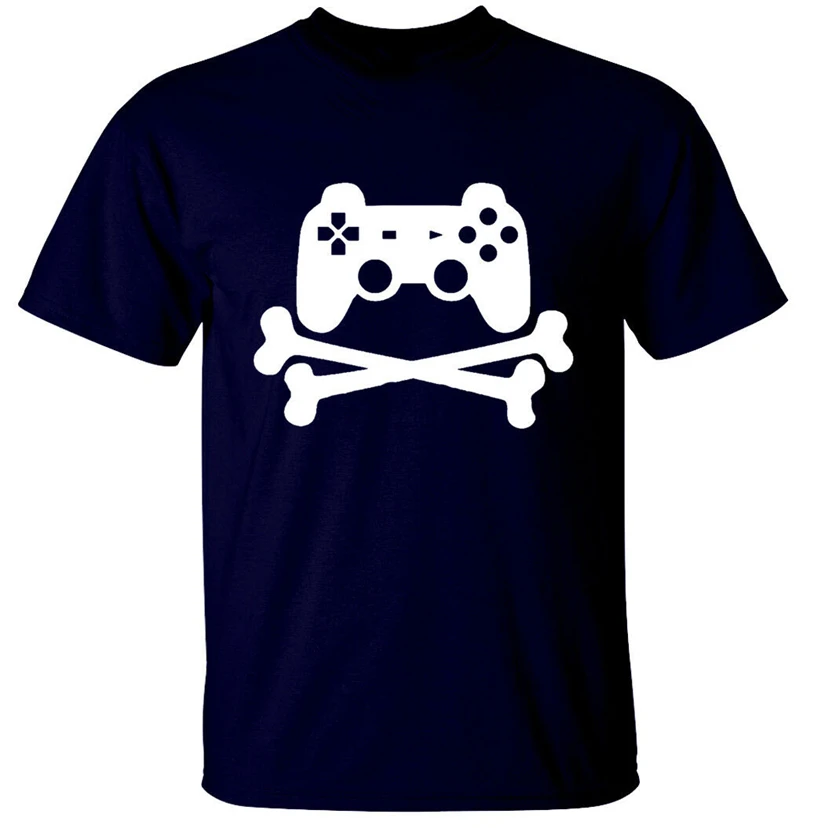 Игровой контроллер футболка Веселая мужские для компьютерщика геймера Ps4 Xbox One Pc
