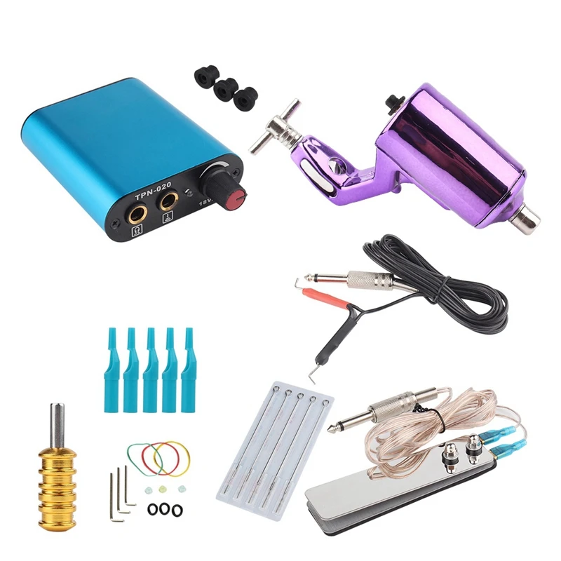 

Motor Tattoo Rotary Machine Professional Body Art Tattoo Shader Equipment For Body Art Tattoo Us Plug