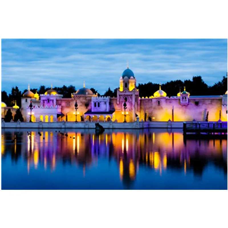 5D алмазная живопись своими руками Efteling Нидерланды мир чудес пейзаж