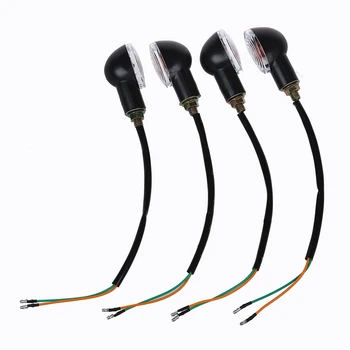 

Fashion4 x 10W Amber Color Motorcycle LED Indicators Turn Signal Light