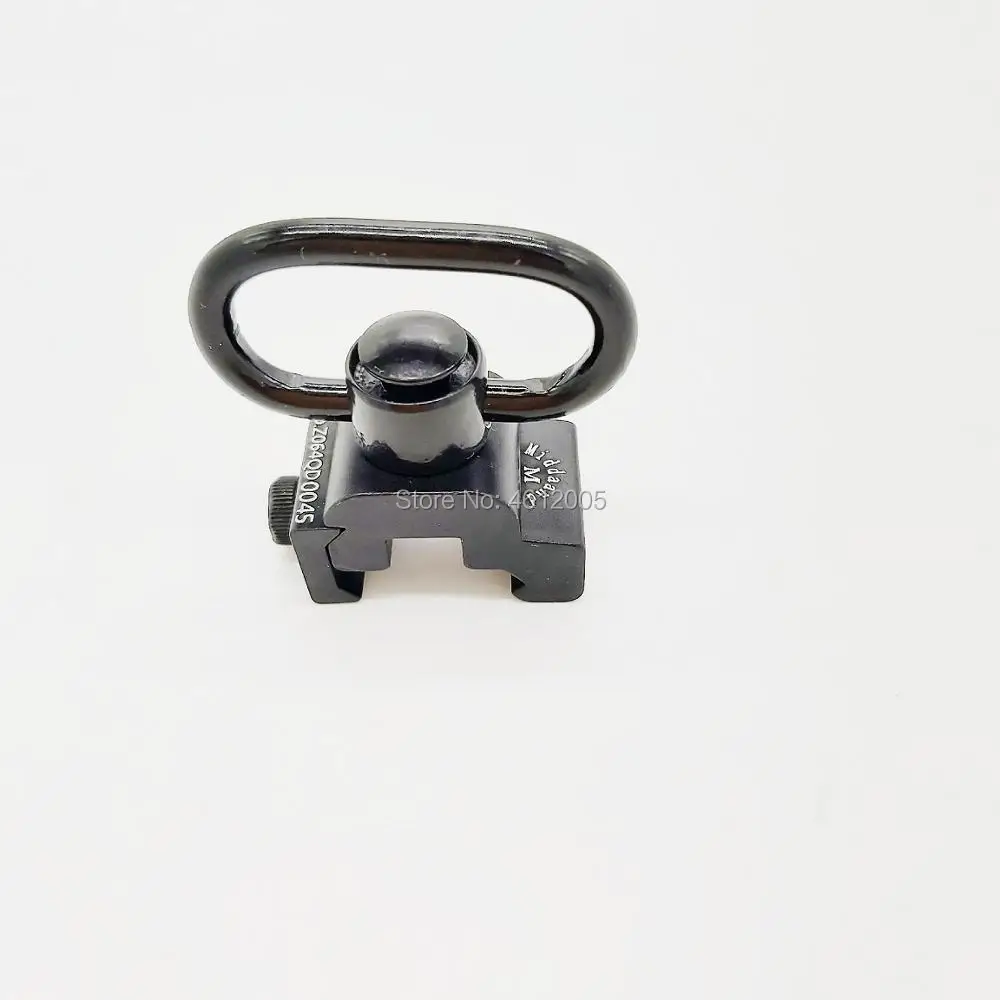 

QD Heavy Duty Quick Detach Push Button Sling Swivel Set Mount 20mm