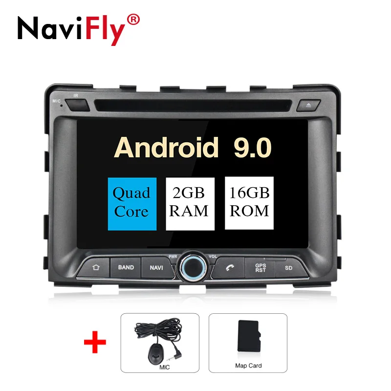 8 ядерный Android 9,0 4+ 32G 2din автомобильный Радио dvd мультимедийный плеер для SsangYong Rodius gps - Цвет: 4Core 2 16G