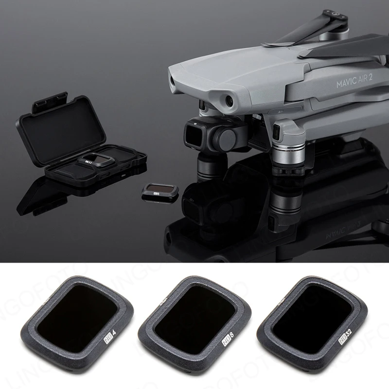 3 в 1 ND4 ND8 ND32 фильтр ND для AVIC AIR 2 Drone аксессуары AO2191|Фильтры| |