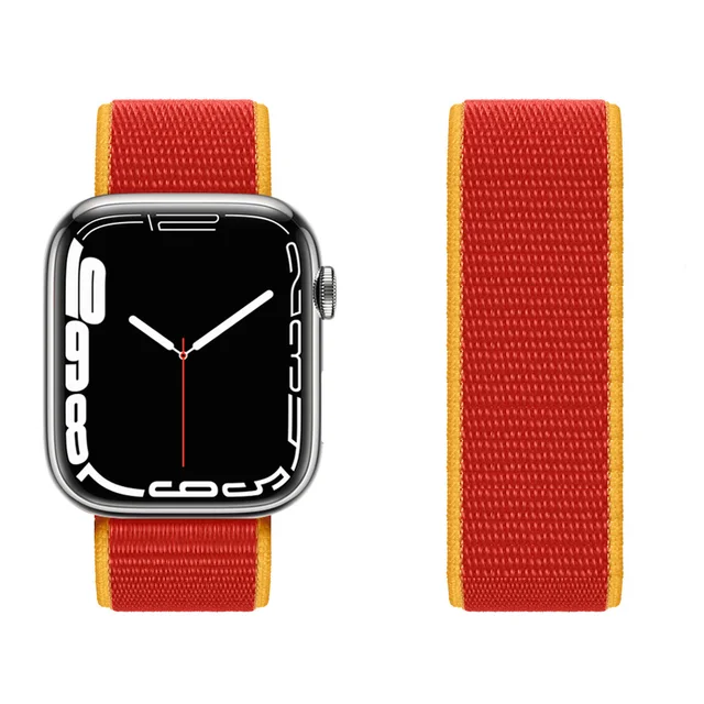 Nylon Strap for Apple Watch Band Series 765 45mm 41mm44mm 40mm  Smartwatch Watchband Belt Sport Bracelet on iWatch 4 3 42mm 38mm 65