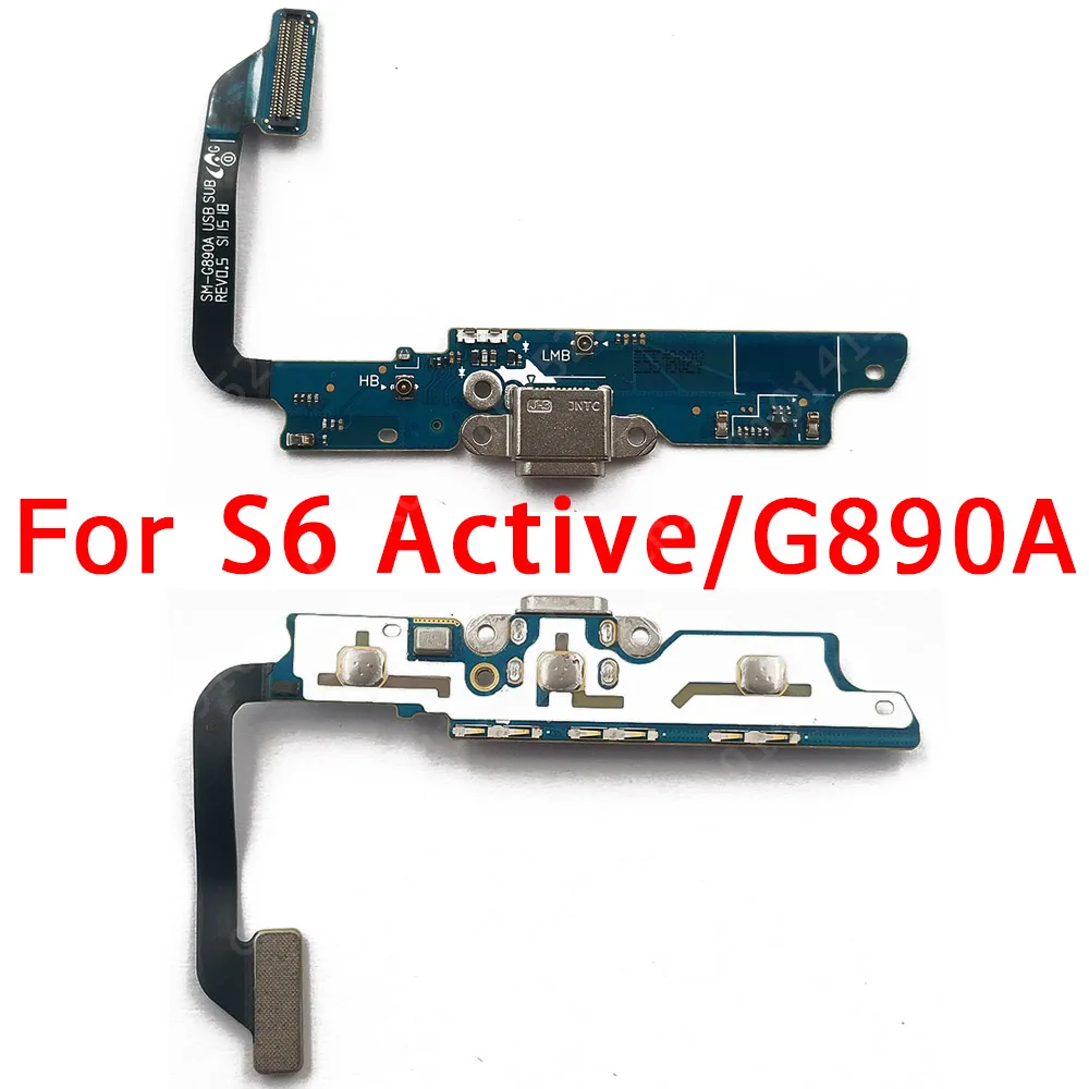 Оригинальная зарядная Плата USB для Samsung Galaxy S6 активный зарядный порт G890A печатная