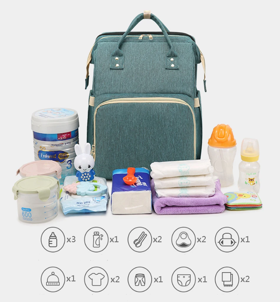 Traval Diaper Bag Moms and Dads Backpack Multifunctional Baby Bed Bags Maternity Nursing Handbag Stroller Bag Dropshipping Traval Diaper Bag Moms and Dads Backpack Multifunctional Baby Bed Bags Maternity Nursing Handbag Stroller Bag Dropshipping