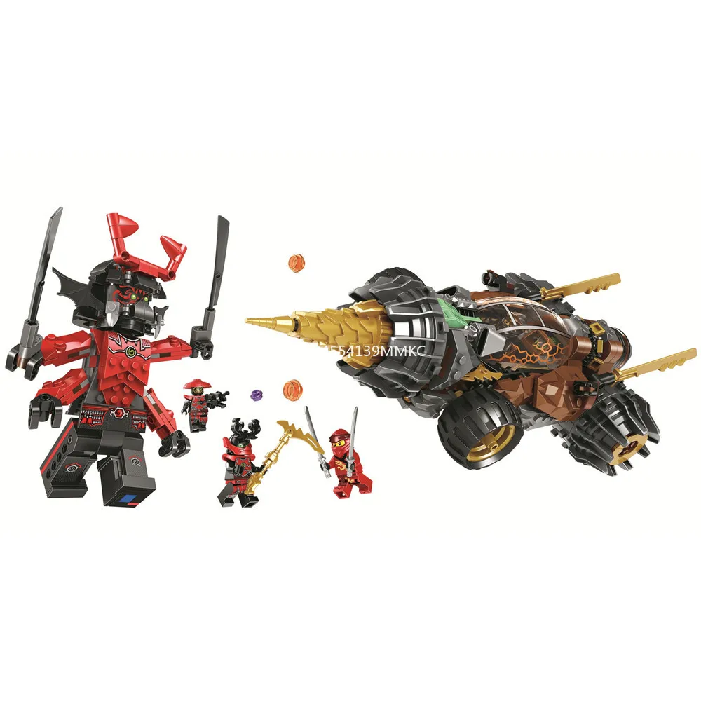 

Legacy Cole's Earth Driller Building Blocks Kit Bricks Classic Movie Ninja Model Kids Toys Compatible