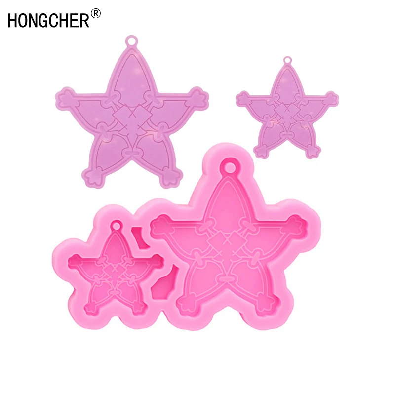 Collana Orecchino Gioielli Stampo Resina Argilla Polimerica Stampo In Silicone Portachiavi Kawaii Stampo In Silicone Lucido Wayfinder Kingdom Hearts M
