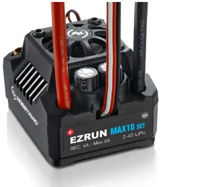 Hobbywing EzRun Max6 V3/Max5 V3/MAX10 SCT 160A/200A/120A контроллер скорости водонепроницаемый бесщеточный ESC для 1/6 1/5 RC автомобилей