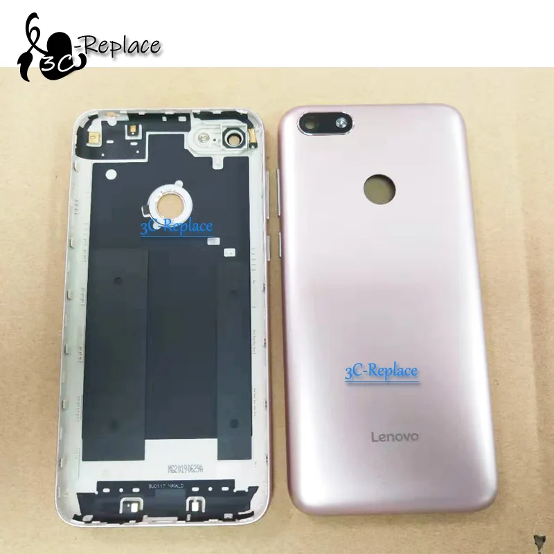 5,45 дюймов для lenovo A5 задняя крышка батарейного отсека дверного корпуса Задняя стеклянная крышка со стеклом для камеры