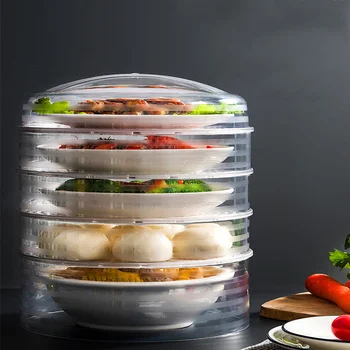 

Kitchen Transparent Storage Box Refrigerator Leftovers Storage Box Food Container Insulation And Dustproof Vegetable Cover