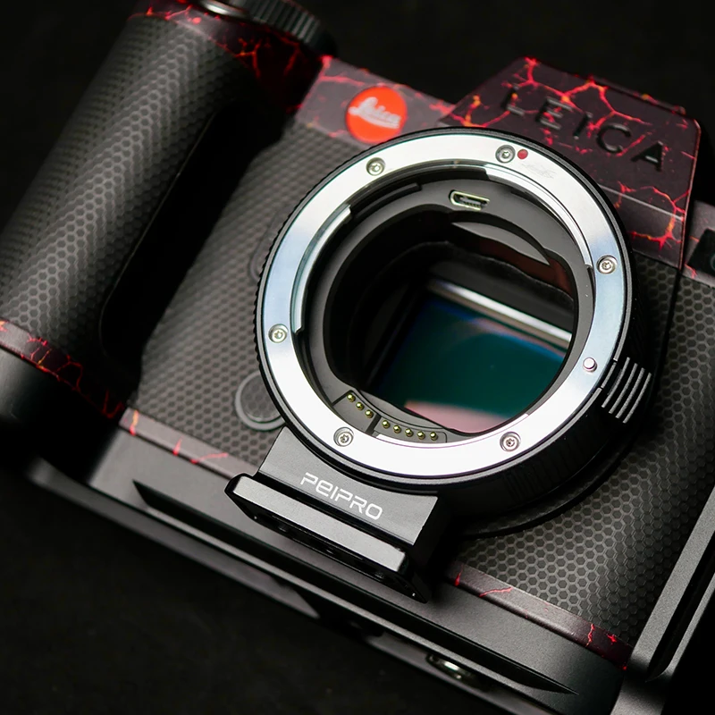 Peipro Ef-L Smart Af Anello Adattatore Obiettivo Fotocamera Per Obiettivo Canon Ef Per Fotocamera Panasonic Lumix L Mount S5 S1 S1R S1H Sigma Fp